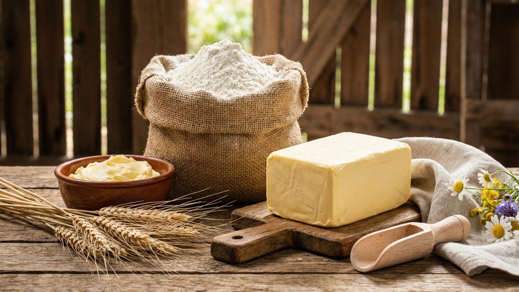 Farine blanche pur beurre